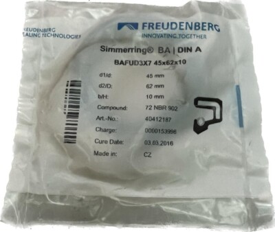Freudenberg Simmerring BA BAFUD3X7 45x62x10 40412187
