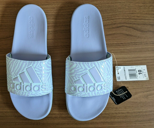 Adidas Womens Adilette Comfort Slides 