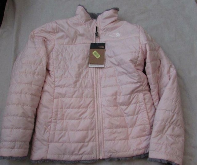 The North Face Girls XL 18 Pink Grey 