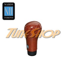 ITALY NARDI PRESTIGE LINE MANUAL GEAR SHIFT SHIFTER KNOB REAL MAHOGANY WOOD 