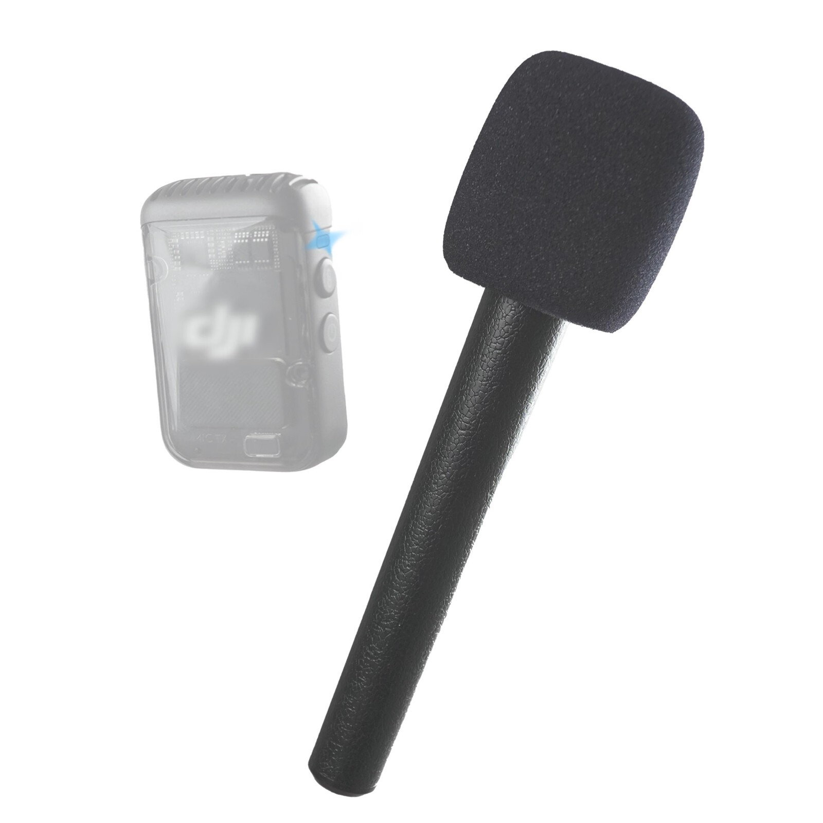 Wireless Microphone Handheld Grip Stick For DJI Mic 2 /Moma/Node  Go/Relaxart Microphones Interview Recording Transmitter Adapter - AliExpress