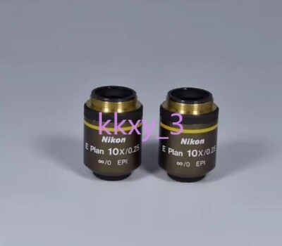 1 PCS   E Plan 10x/0.25 long working distance objective good #W1