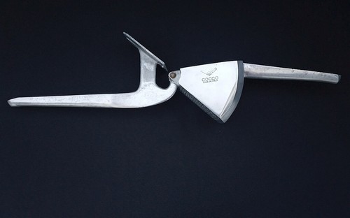 Vintage Kokosnuss Kartoffel Reiser Gemüse Mischer Nr. 689 Aluminiumguss Küchengerät - Bild 6 von 9