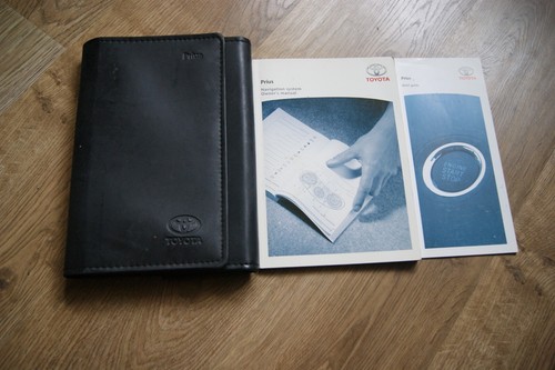 TOYOTA PRIUS 2ND GEN XW20 BETRIEBSANLEITUNG / HANDBUCH 2003 - 2008