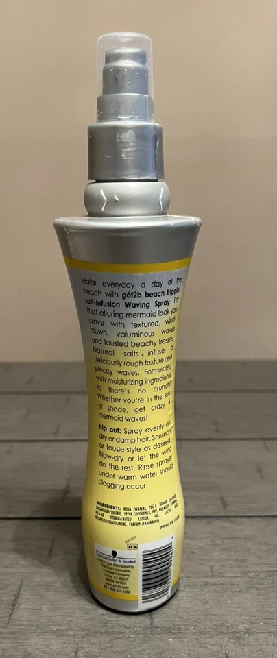 1x Schwarzkopf Got 2b Beach Trippin Salt-infusion Waving Spray 6.8 Fl Oz New - Image 2 of 2