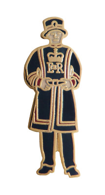 Yeoman Warder Beefeater Tiny Pin Badge 
