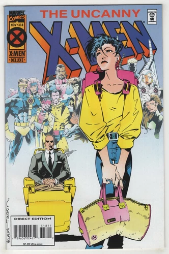 Uncanny X-Men #318 (Nov 1994 Marvel) [Generation X] Scott Lobdell, Roger Cruz