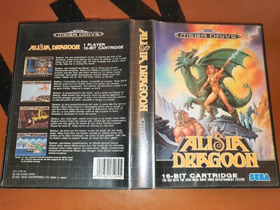 ## Alisia Dragoon - SEGA Mega Drive / MD Spiel - CIB / TOP ##