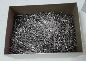 Prym * #17 Straight Dressmaker Pins - 1 Lb Box (Size 17, 1-1/16")