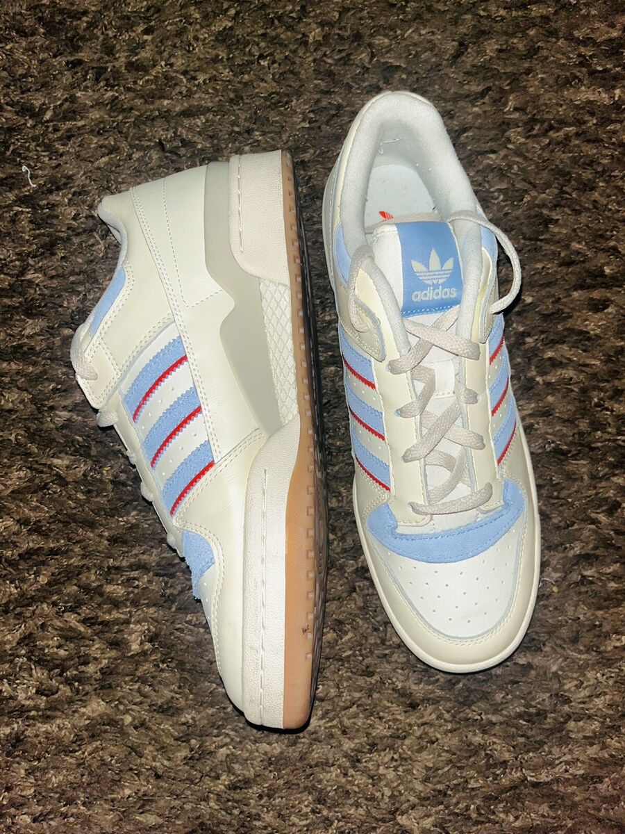 Adidas Original Forum Low Classic 'Cream Blue Dawn' FZ6267 Adidas Original Forum Low Classic 'Cream Blue Dawn' FZ6267