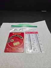 VTG STARRETT 2 DECIMAL EQUIVALENTS TAP DRILL SIZES (TL1921)