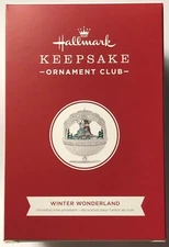 Hallmark Ornament 2018-WINTER WONDERLAND-Member Exclusive-Orn Club-Sound&Motion