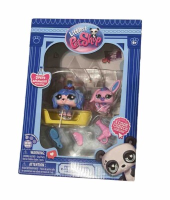 Littlest Pet Shop Gen LPS G7 Dog Bunny Petfluencer Pairs #48 #49  SHIPS NOW
