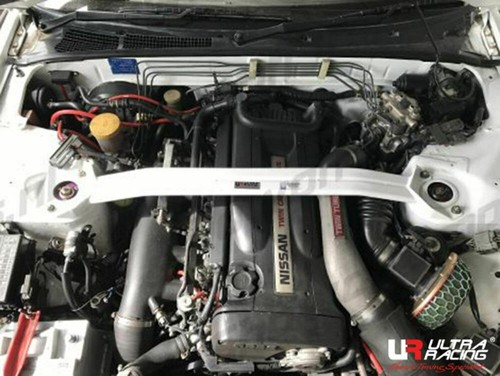 Ultra Racing Front Strut Bar for NISSAN SKYLINE GTR R32 2.6TT '88-'94 (TW2-476) - Bild 1 von 5