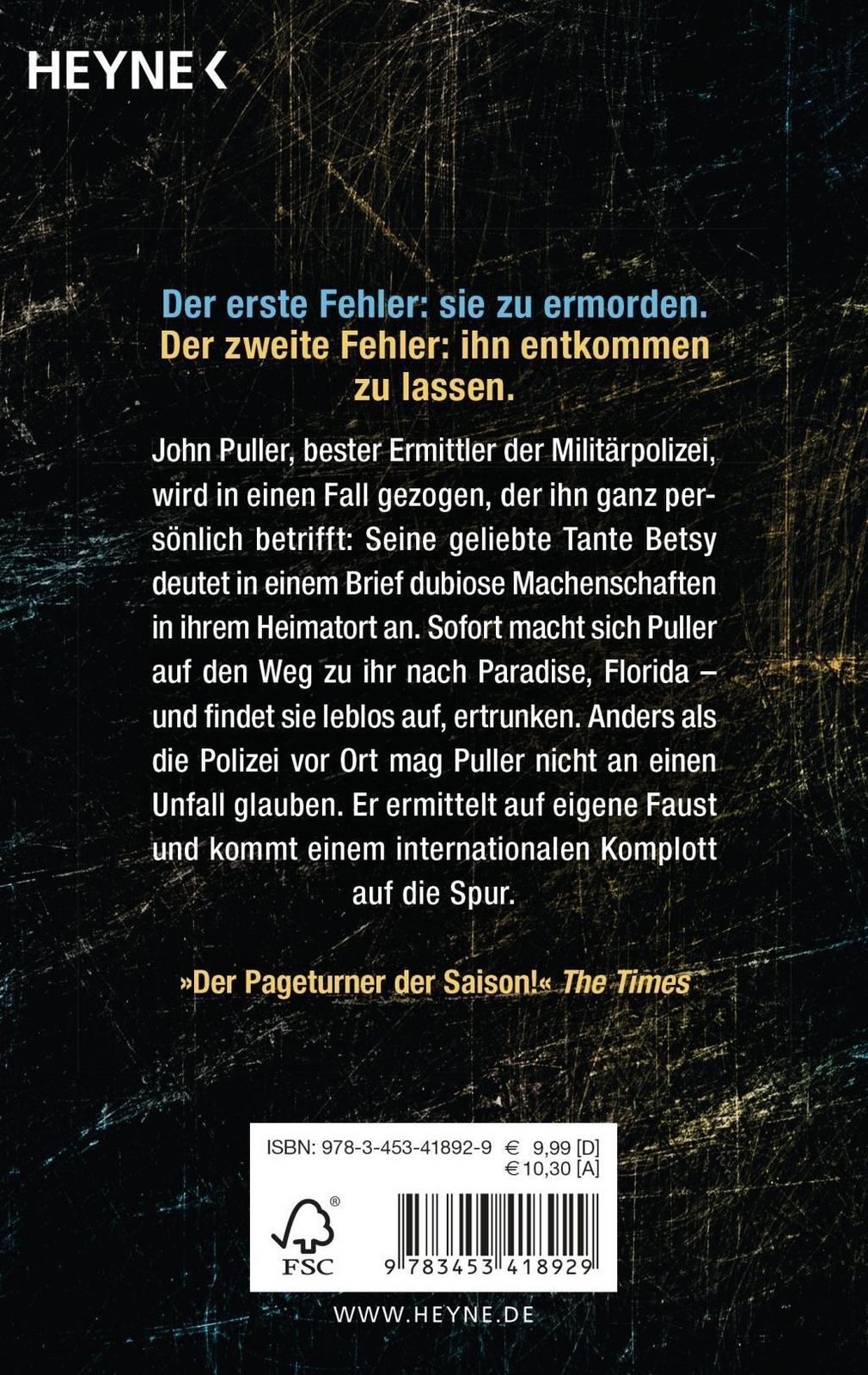 Thumbnail - Am Limit | David Baldacci | Taschenbuch | John Puller | 576 S. |