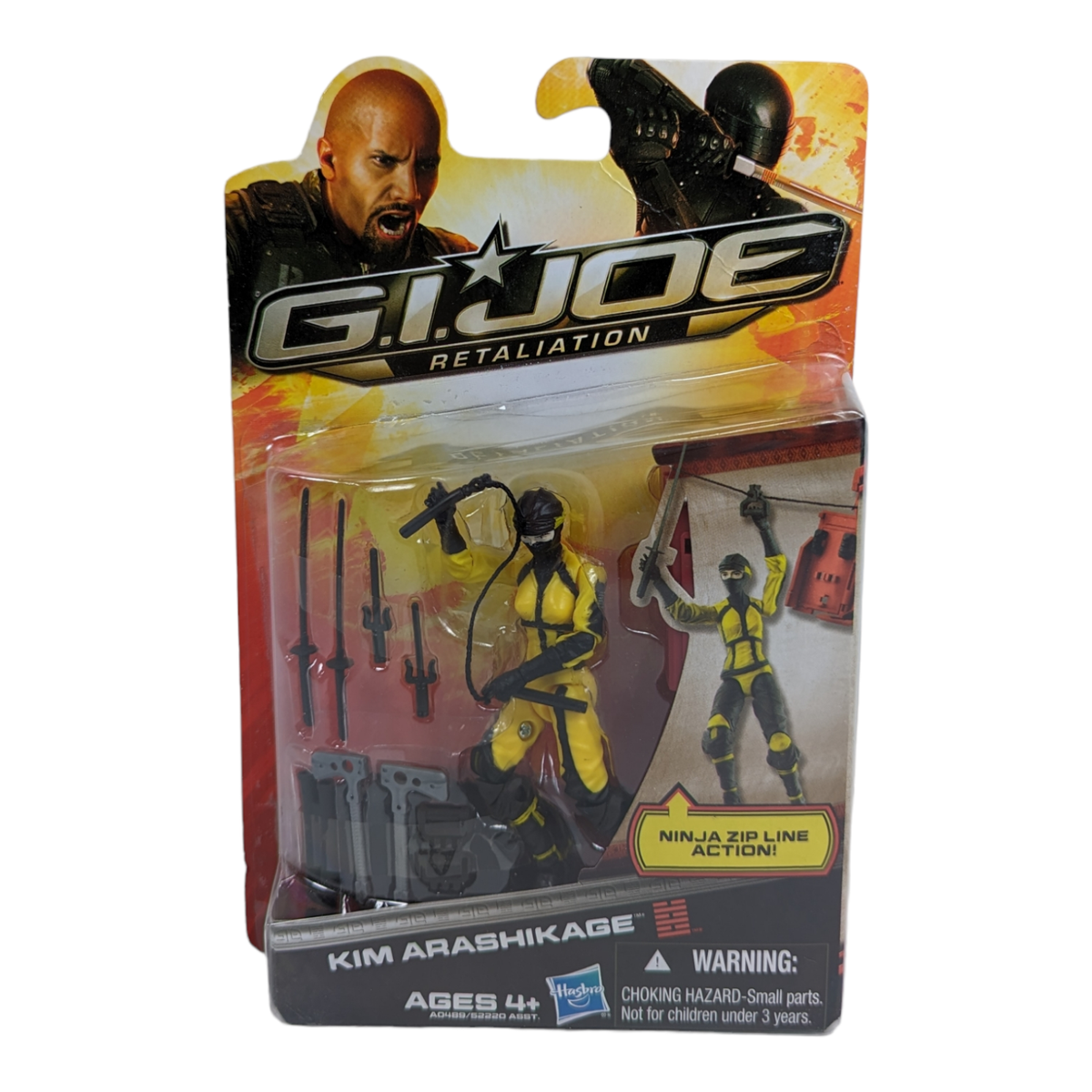 GI JOE Cobra Movie Series Kim Arashikage Jinx - NEW Sealed Action