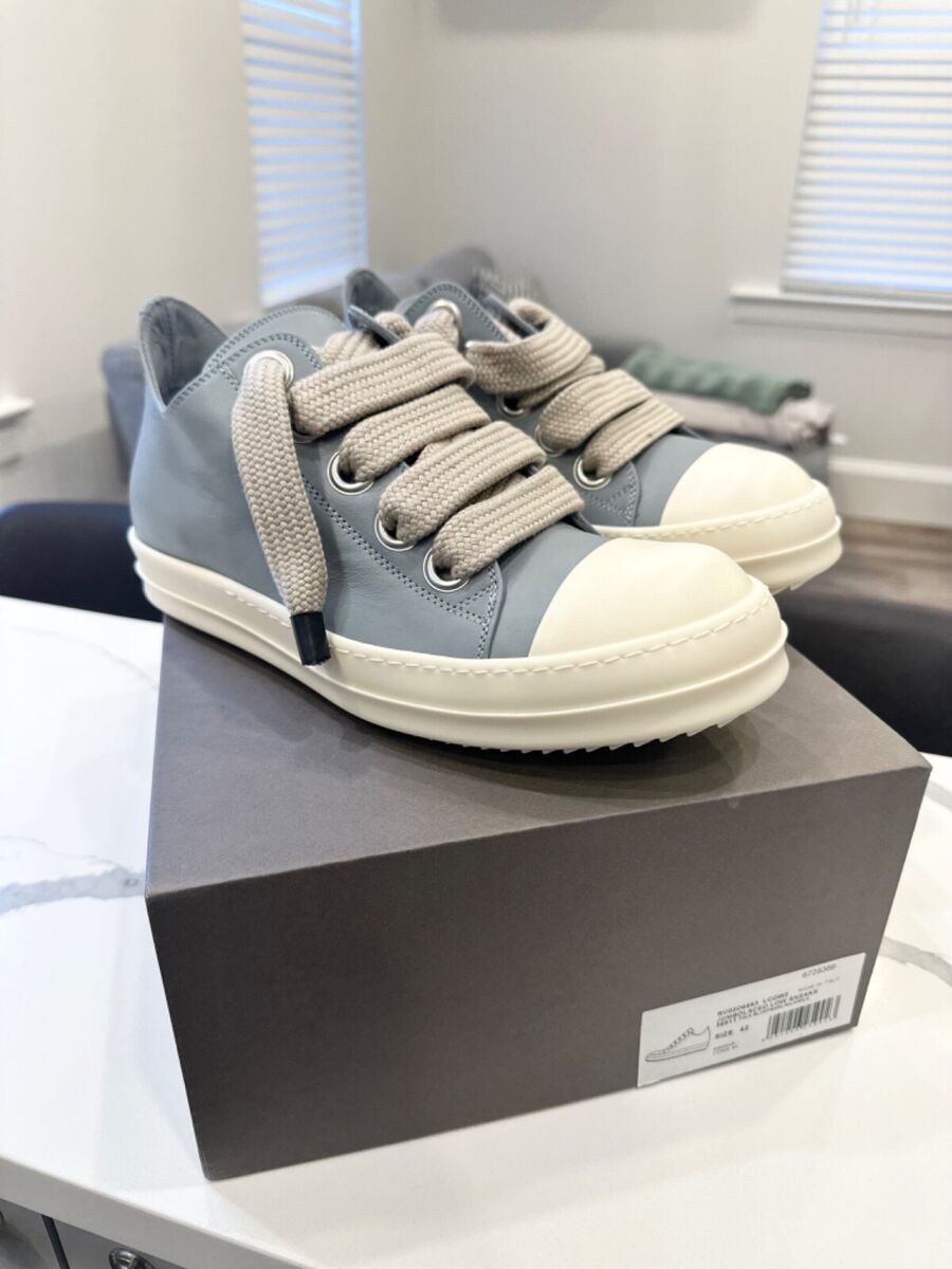 RICK OWENS RAMONE JUMBO LOW 'PALE BLUE' 42 | eBay RICK OWENS RAMONE JUMBO LOW 'PALE BLUE' 42 | eBay