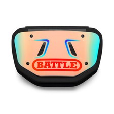 Battle Sports "Iridescent" Chrome Football Back Plate - Adult
