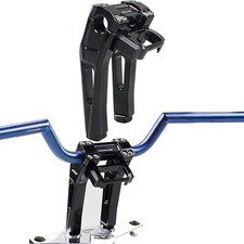 8.0 Black Pullback 1.0 Handlebar Risers Clamp...
