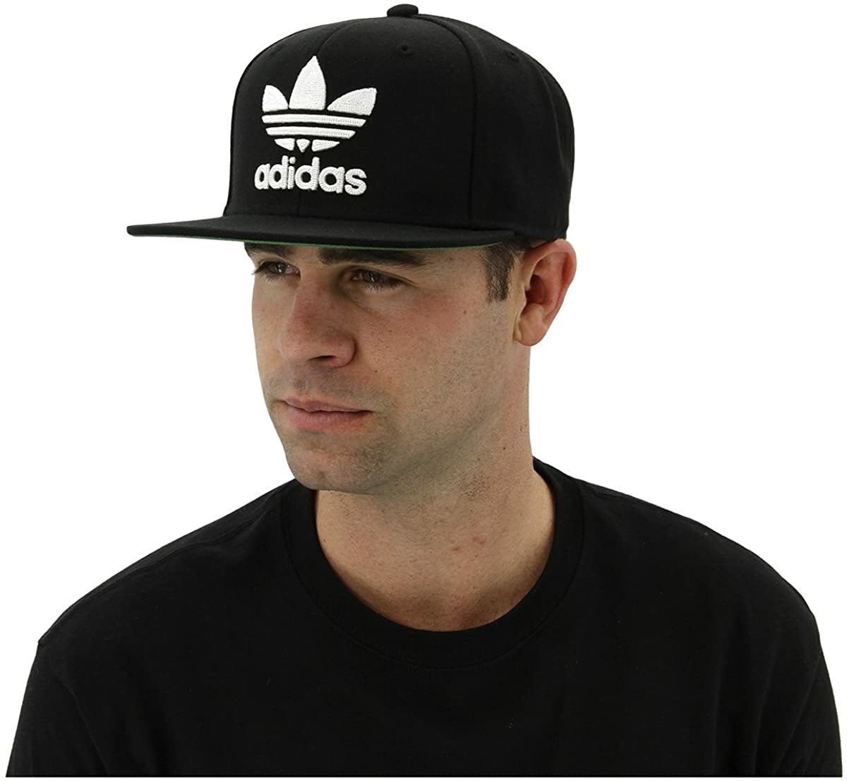 adidas men's originals snapback flatbrim cap