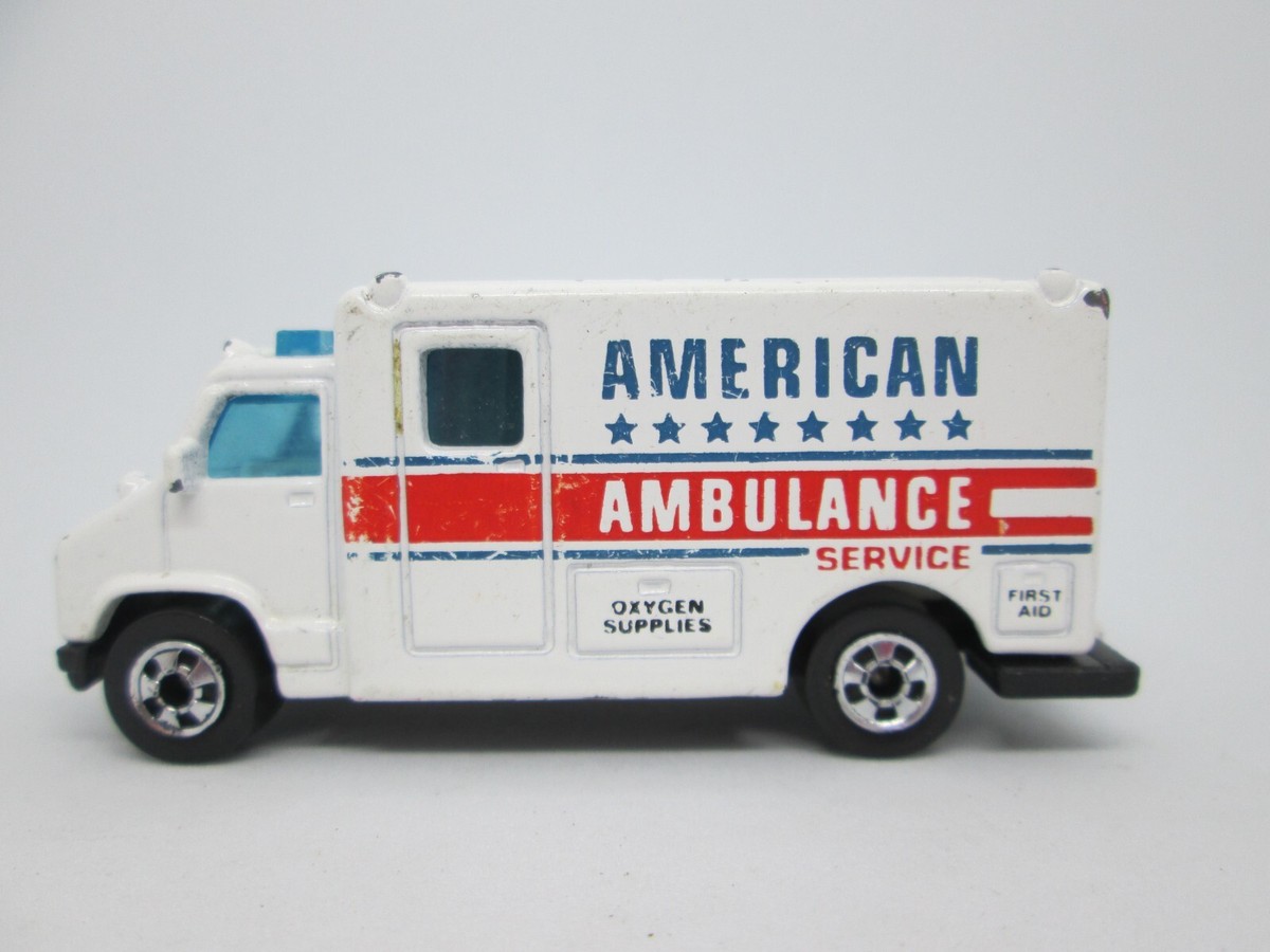 Hot Wheels Ambulance from 1989 Mainline | eBay