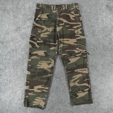 Game Winner Pants Mens Medium Cargo Convertible Camouflage Hunting