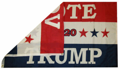 American Flags 2' X 3' Donald Trump "Make America Great Again" Red Flag - Polyester With Grommets Trade Winds 2'x3' Flag - Foto 2