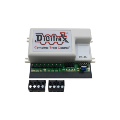 NEW Digitrax DCC 4 Block Occupancy Detector