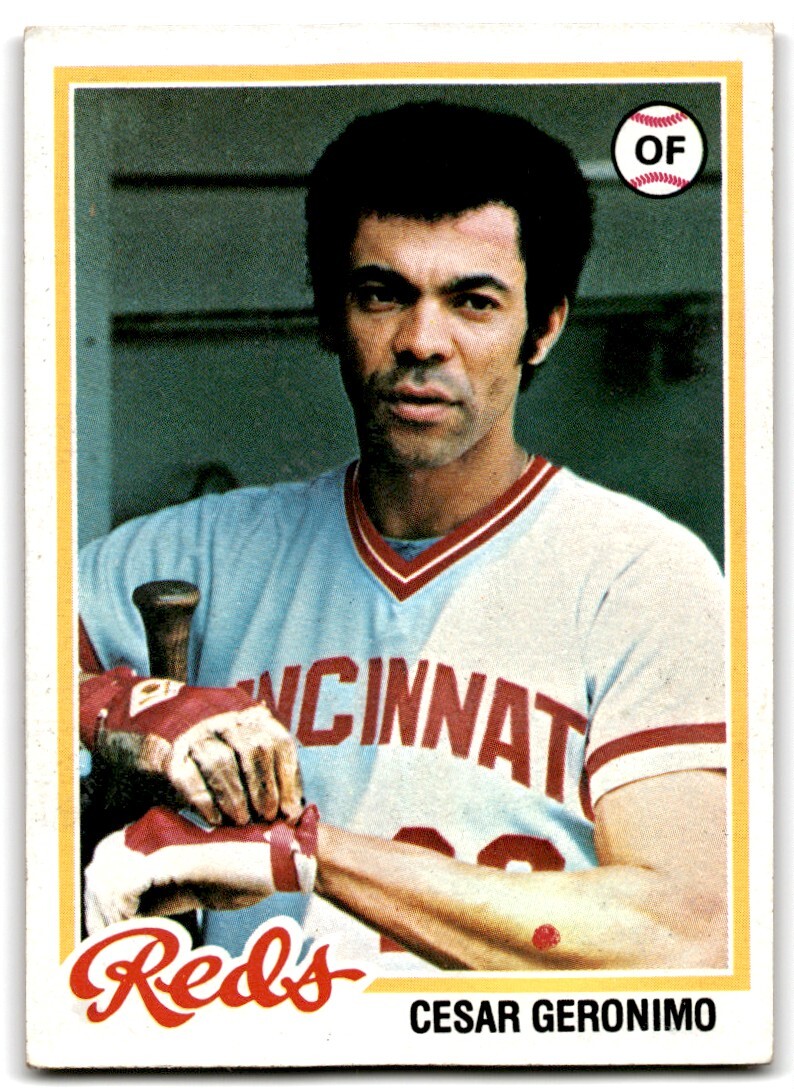 1978 Topps Cesar Geronimo Cincinnati Reds #354 | eBay