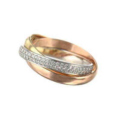 cartier trinity one ring