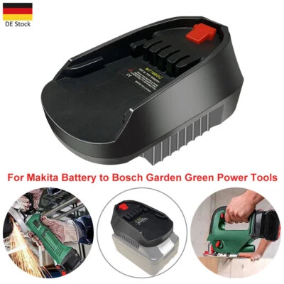 MARKENLOS Akku Adapter für Makita 18V Li-Ion Akku auf für Bosch 18V PBA Elektrowerkzeug