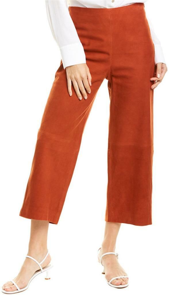 Vince Nubuck Suede Culottes in Dark 