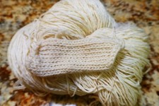 Soft Worsted Wt. Yarn - 18 ozs. 900 yards - Dyeable and Feltable