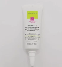 SEPHORA COLLECTION Super Glow Serum with Vitamin C + E -0.27oz NEW SEALED