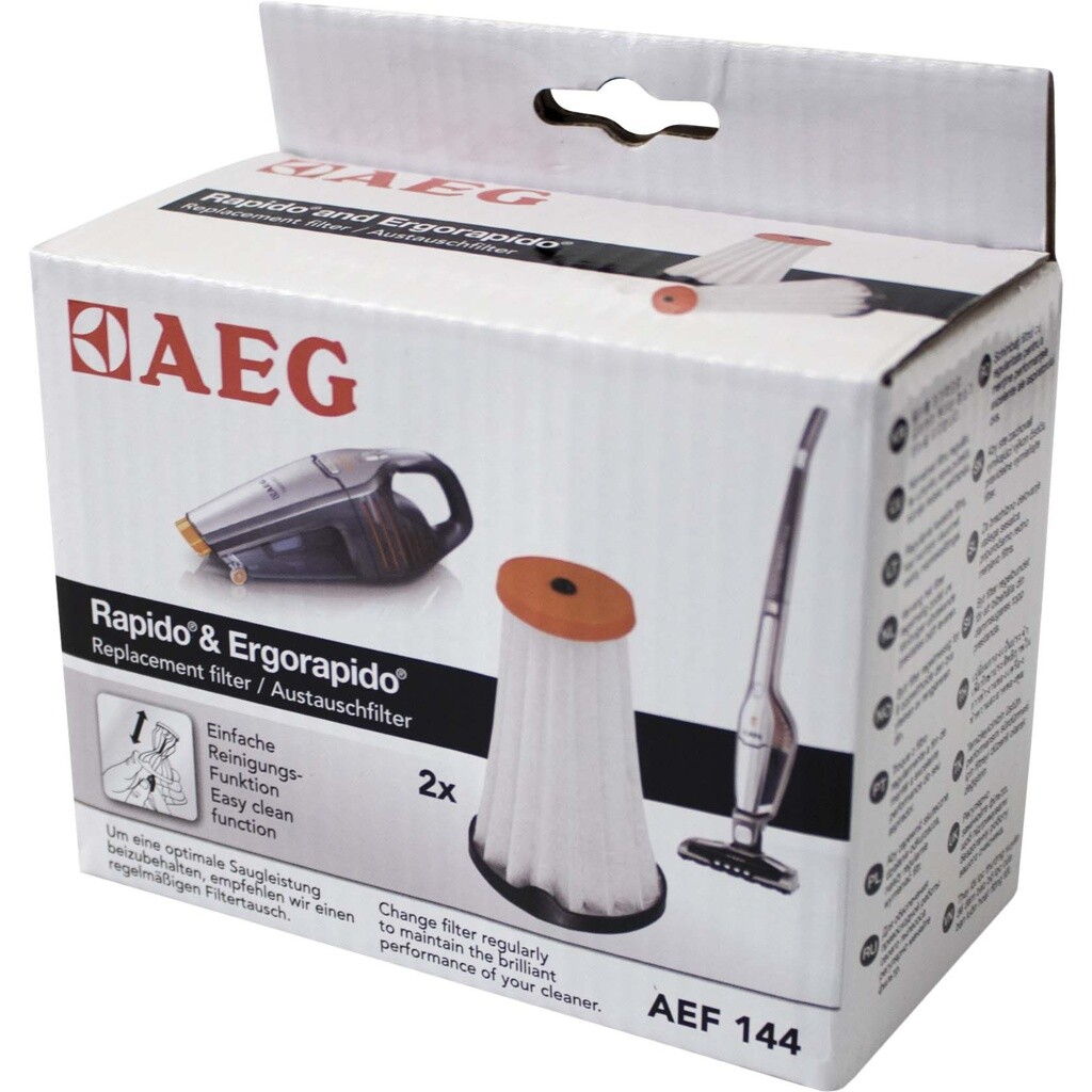 AEG AEF144 Austauschfilter предназначен для установки на Rapido AG51/AG61, Ergorapido AG18/AG30/ 