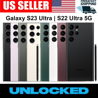  NEW Samsung Galaxy S23 Ultra/S22 Ultra/S21 Ultra/S22+/S23+ 5G Unlocked USA LOT