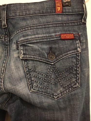 Flap Pocket Bootcut Jeans 