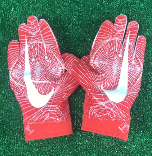 Nike Superbad 4 Football Gloves XL RECEIVER PGF419-658 Men's Red White - Picture 3 of 4