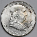1949-D Franklin Half Dollar, FBL