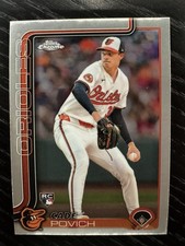 2025 Topps Chrome Cade Povich #140 (RC) Orioles