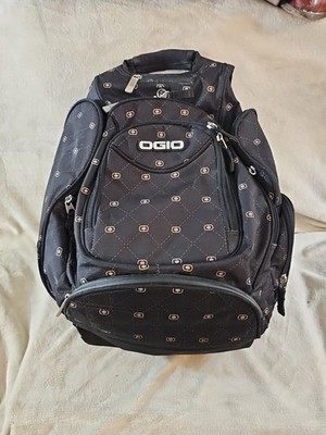 OGIO Metro Backpack Laptop Bag Gold & Black OGIO Pattern 