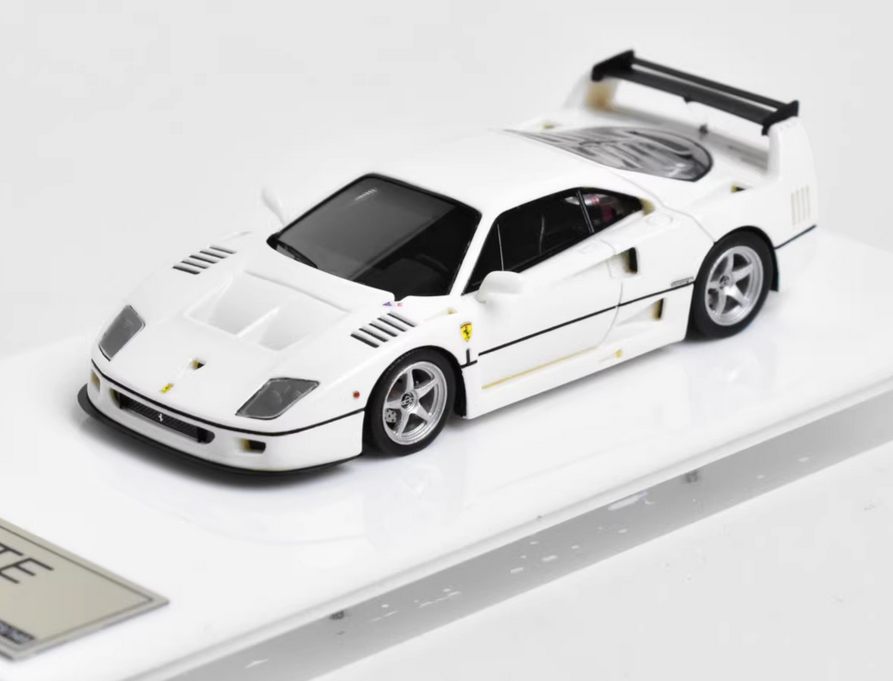 DMH 1:64 Ferrari F40 GTE sentimental resin car model ornaments | eBay