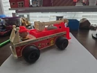 Vintage 1968 Fisher Price Little People Fire Truck Engine 720