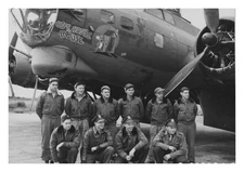 91st Bomb Group Boeing B17 Flying Fortress Out House Mouse England 1946
