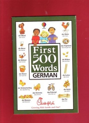 Usborne: First 500 Words: German (Chick-fil-A)