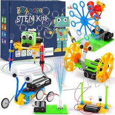 Robotics STEM Kits for Kids 8-12 Science Robot Building Crafts 6-in-1 Motor Kit