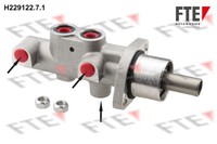 Fte Hauptbremszylinder 9220180 M12X1 Aluminium FüR Peugeot 206 2A Sw 2E Cc 2D