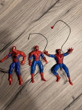 Spiderman Vintage Figures X 3 Toy Biz 1994 1995 1998 RARE VINTAGE FIGURES