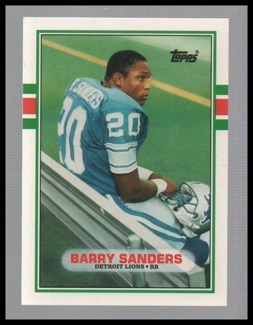 1989 Topps Football Barry Sanders 83T RC MINT