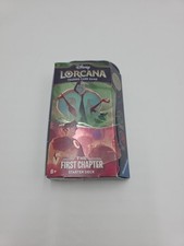 Disney Lorcana TCG The First Chapter Ruby  Emerald Starter Deck - 60 Cards